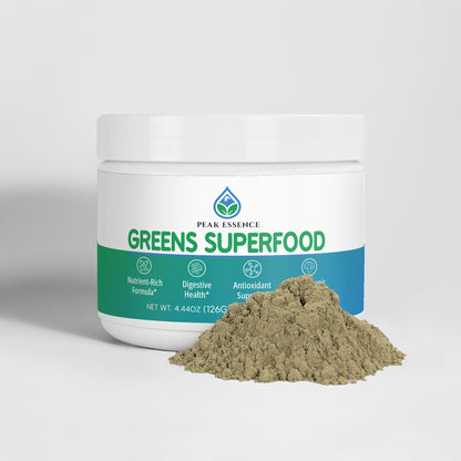 Greens Superfood Powder - Supports Digestive Health, Inflammation, Skin, Immunity, Stress, Hormonal Balance - Vegan and Gluten Free